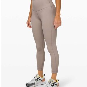 Lululemon Align Leggings 25” Dark Chrome Size 4